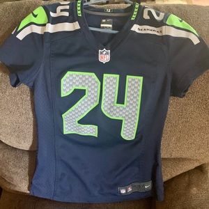 Seahawks jersey size XS